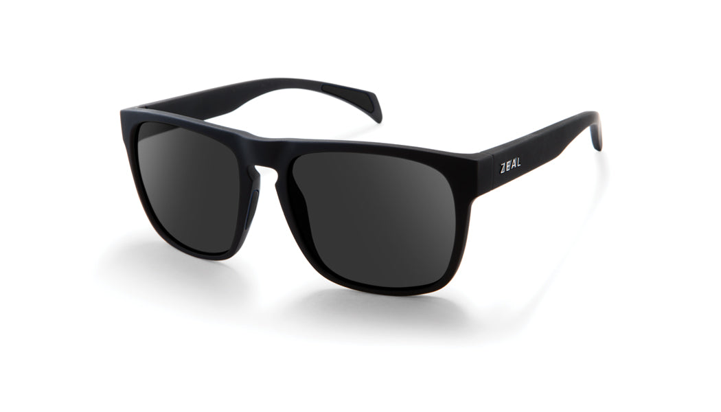 Zeal Capitol 11376 Matte Black/Dark Grey - Blue Star Eyewear