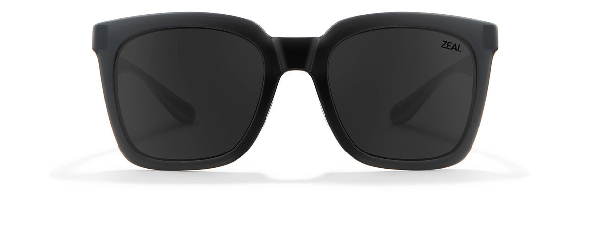 Zeal Cleo 11658 Matte Black/Dark Grey - Blue Star Eyewear