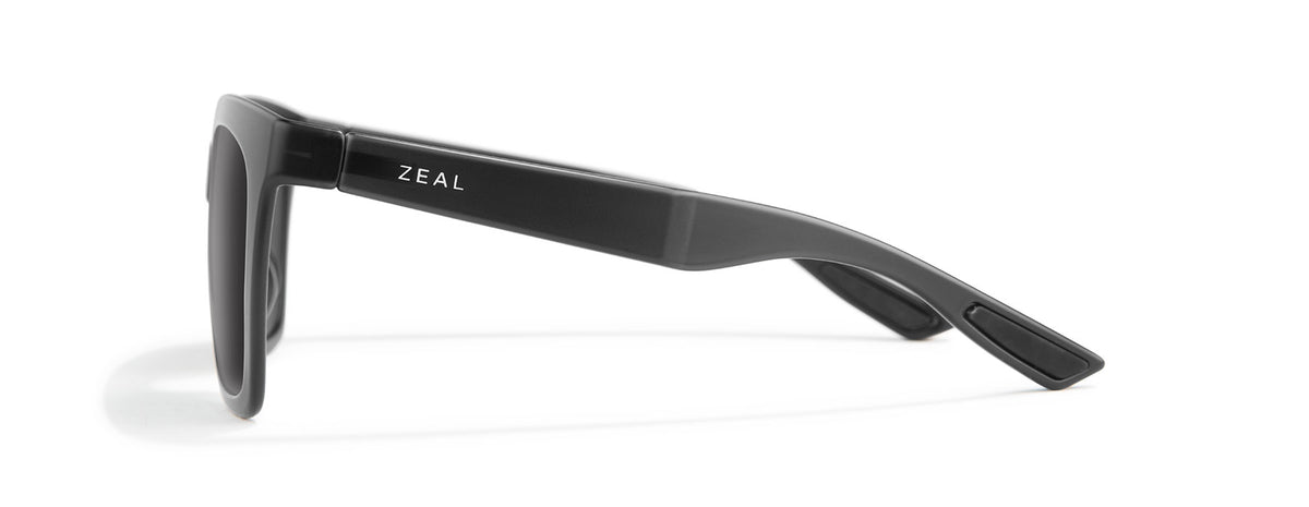 Zeal Cleo 11658 Matte Black/Dark Grey - Blue Star Eyewear