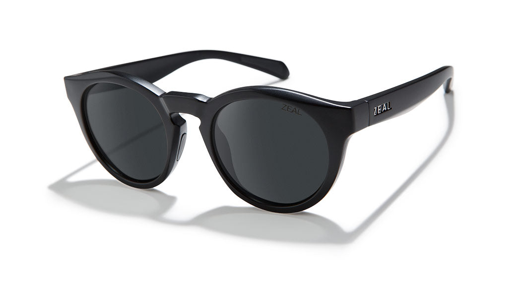 Zeal Crowley 11471 Matte Black/Dark Grey - Blue Star Eyewear