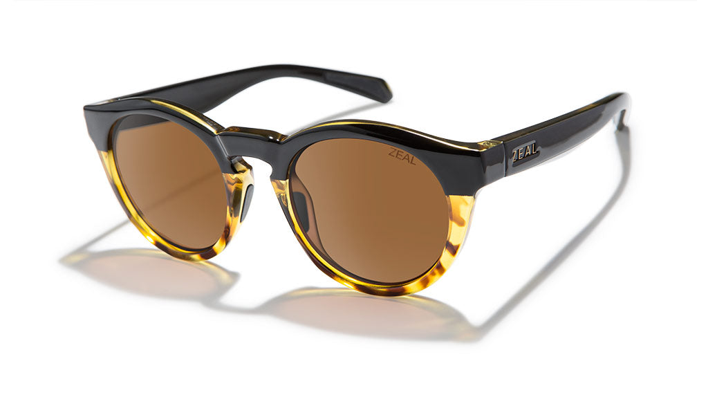 Zeal Crowley 11472 Black Tortoise/Copper - Blue Star Eyewear