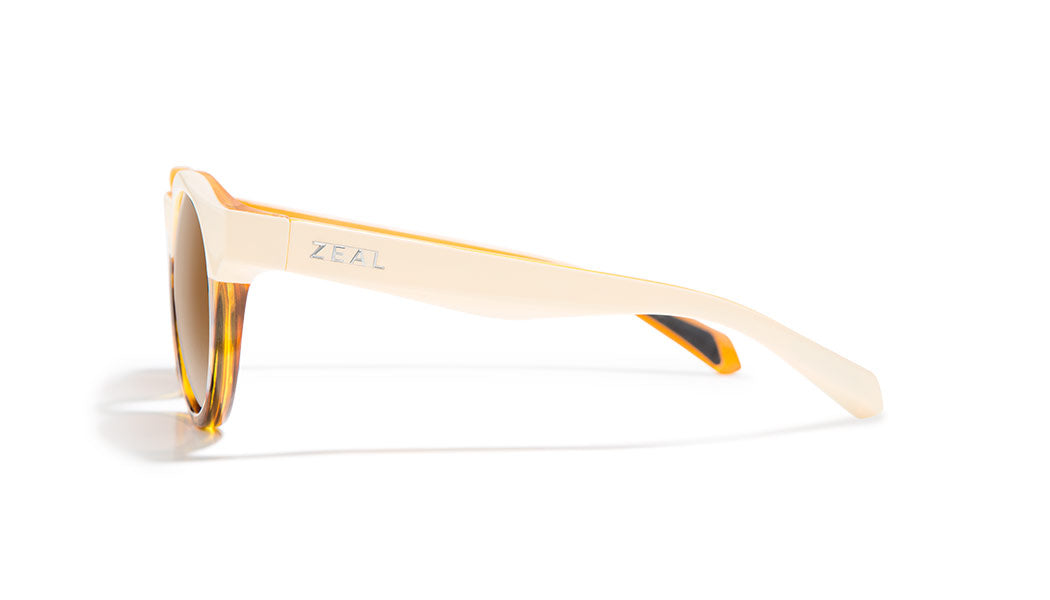 Zeal Crowley 11473 Ivory Tortoise/Copper - Blue Star Eyewear