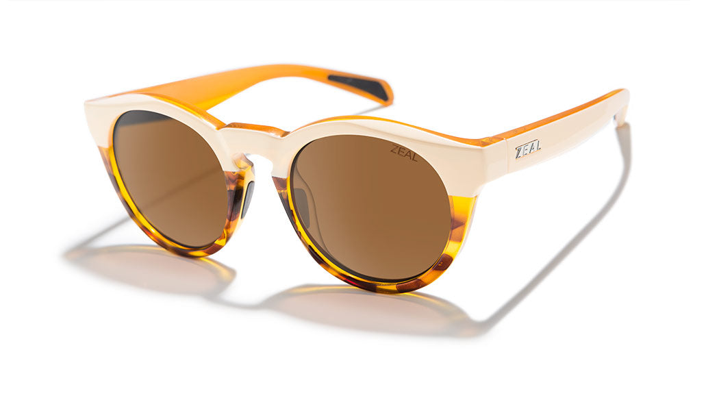 Zeal Crowley 11473 Ivory Tortoise/Copper - Blue Star Eyewear