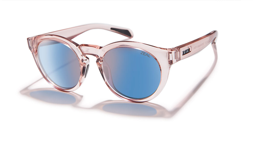 Zeal Crowley 11474 Desert Rose/Horizon Blue - Blue Star Eyewear