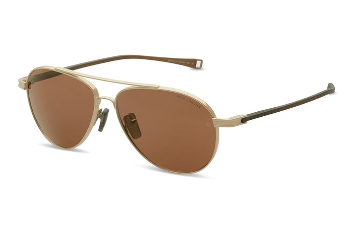 DITA Lancier LSA-418 Gold Sand + Copperhead Brown / Brown Polarised - Blue Star Eyewear