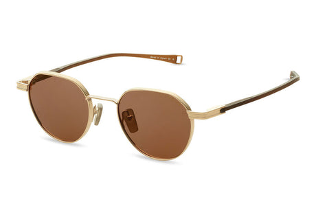 DITA Lancier LSA-420 Gold Sand + Copperhead Brown / Brown Polarised - Blue Star Eyewear