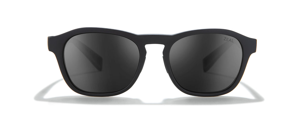 Zeal Dawn 11859 Matte Black/Dark Grey - Blue Star Eyewear