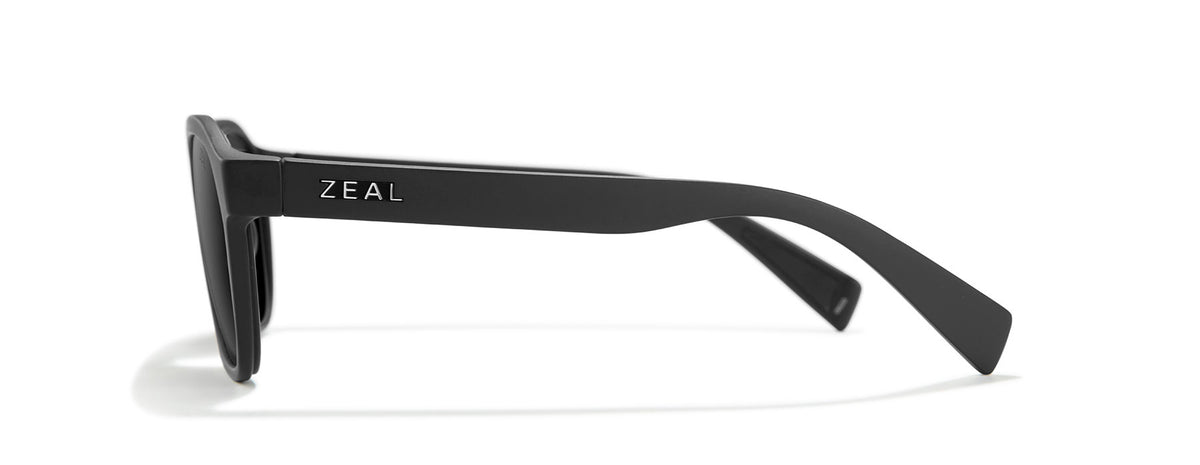 Zeal Dawn 11859 Matte Black/Dark Grey - Blue Star Eyewear
