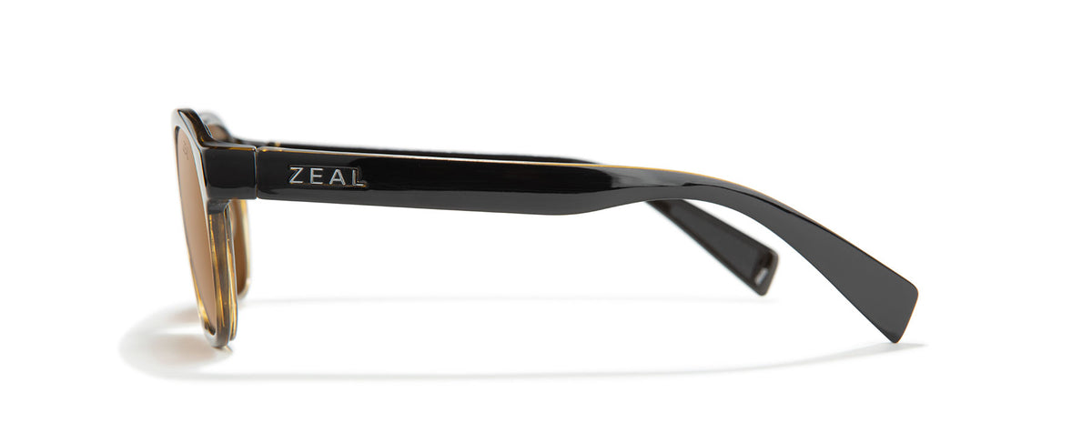 Zeal Dawn 11861 Black Tortoise/Dark Grey - Blue Star Eyewear