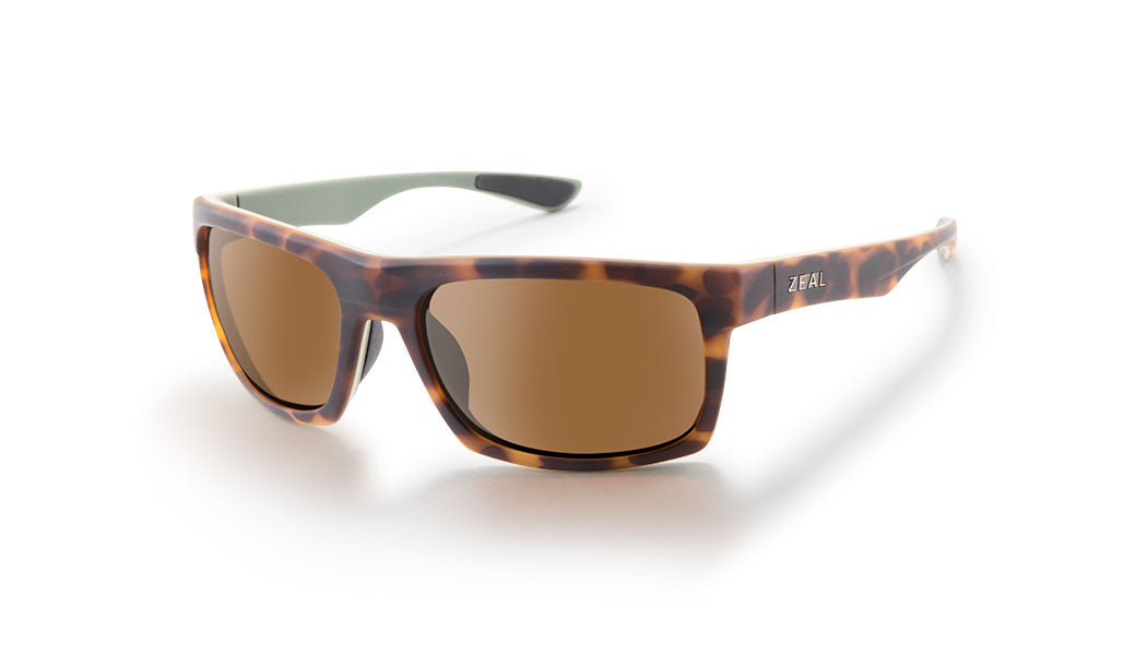 Zeal Drifter 11321 Matte Tortoise/Copper - Blue Star Eyewear