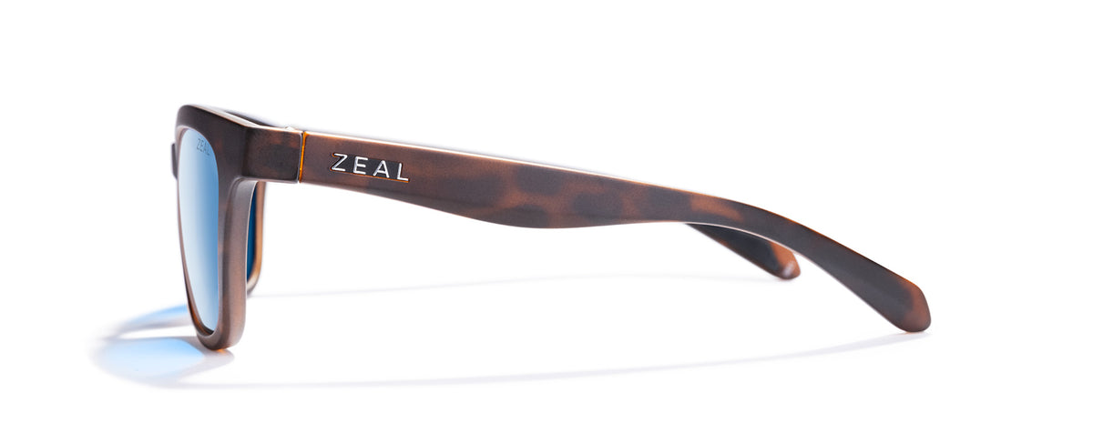Zeal Duskwing 12177 Matte Tortoise/Horizon Blue - Blue Star Eyewear