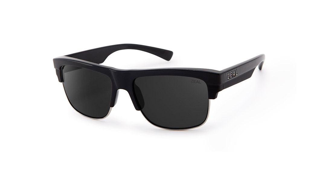 Zeal Emerson 11114 Black Gloss/Dark Grey - Blue Star Eyewear