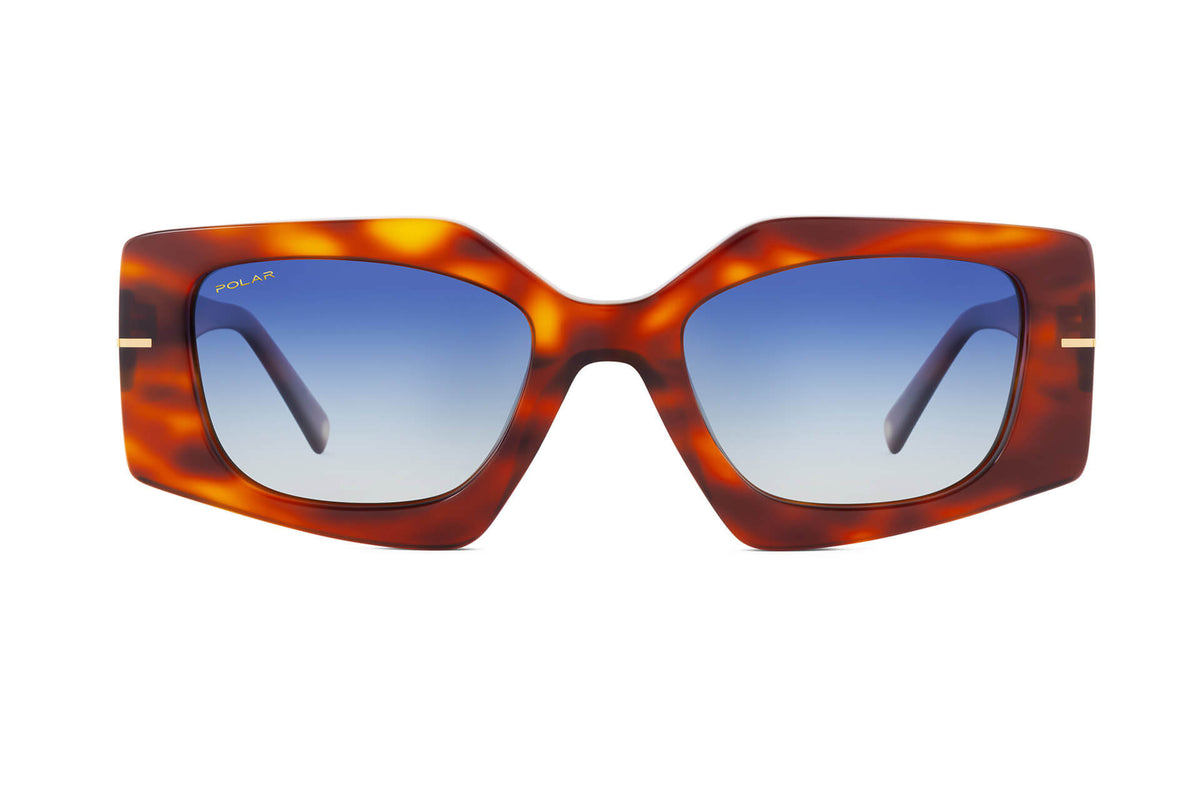 Polar Gold 155 429 Shiny Light Havana / Gradient Light Blue - Blue Star Eyewear