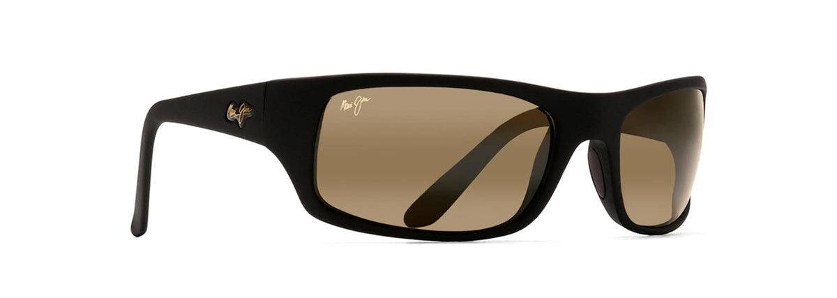 Maui Jim Peahi H202-2M Black Matte Rubber  / HCL® Bronze Polarised - Blue Star Eyewear