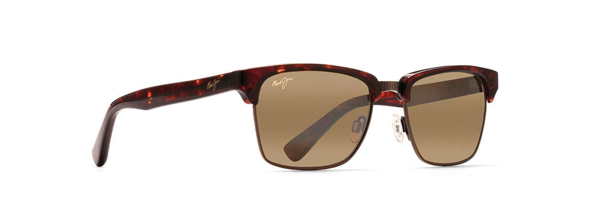 Maui Jim Kawika H257-16C Tortoise with Antique Gold/ HCL® Bronze - Blue Star Eyewear