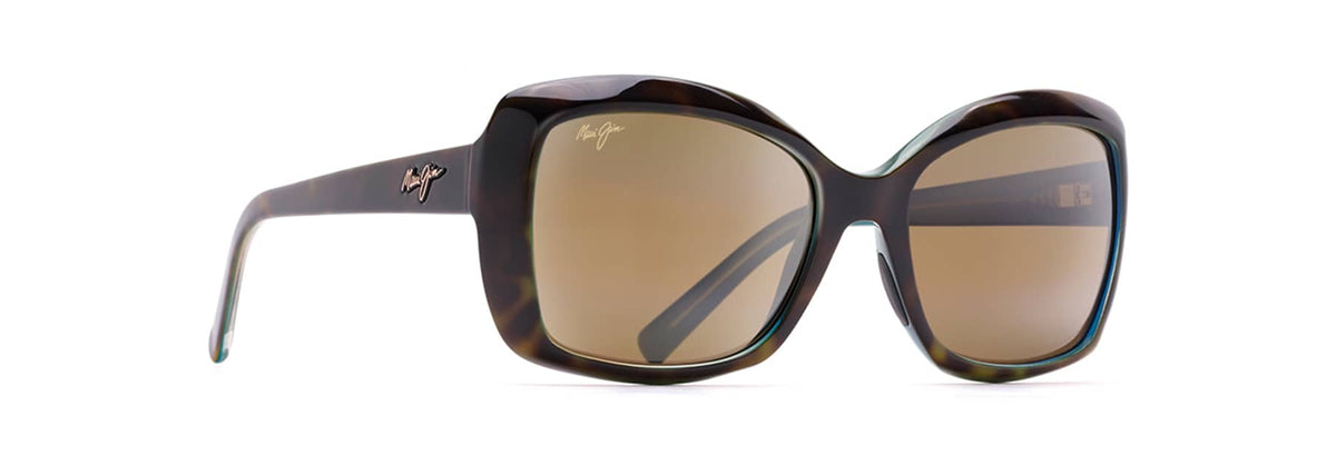 Maui Jim Orchid H735-10P Tortoise w/Peacock  / HCL® Bronze Polarised - Blue Star Eyewear