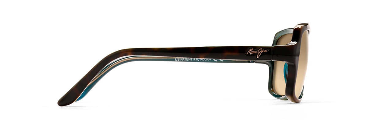 Maui Jim Cloud Break HS700-10P Tortoise/ Peacock Blue/ HCL® Bronze - Blue Star Eyewear
