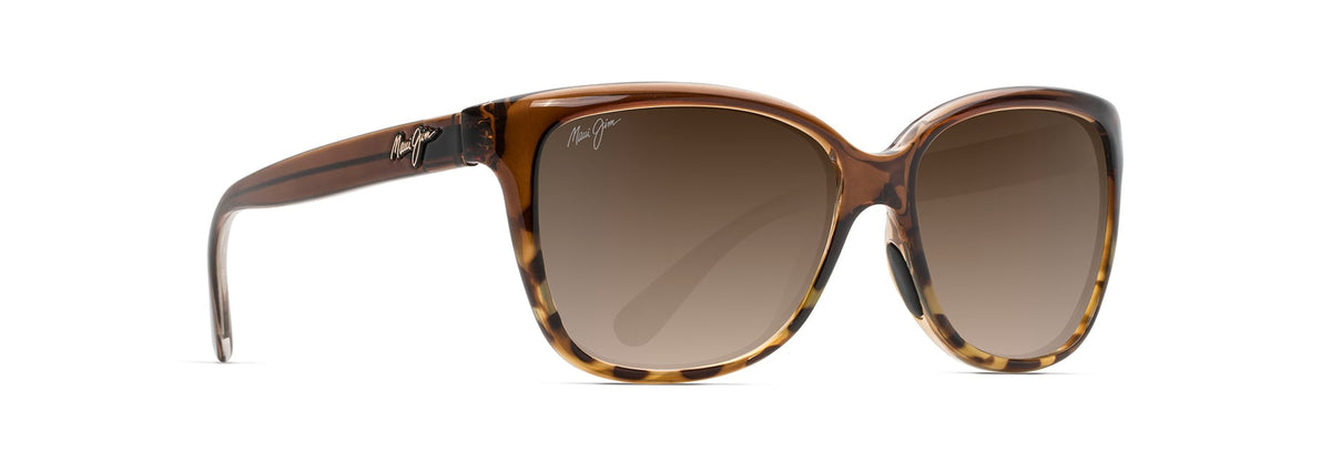Maui Jim Starfish HS744-01T Translucent Chocolate w/Tort  / HCL® Bronze Polarised - Blue Star Eyewear