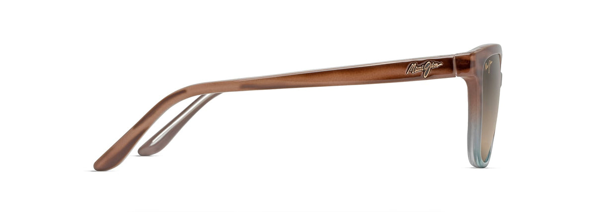 Maui Jim Honi HS758-22B Sandstone with Blue  / HCL® Bronze Polarised - Blue Star Eyewear