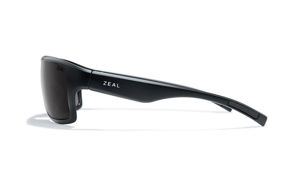 Zeal Incline 11425 Matte Black/Dark Grey - Blue Star Eyewear