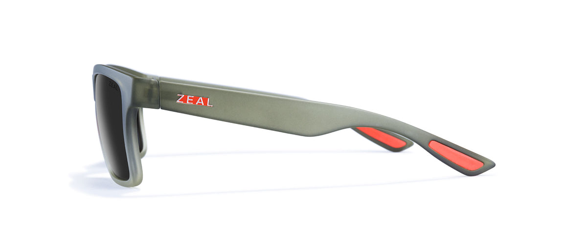 Zeal Mason 12592 Olive Fade/Dark Grey - Blue Star Eyewear
