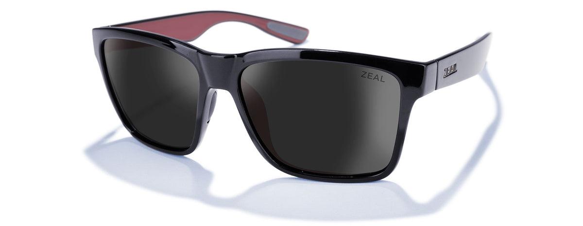 Zeal Mason 12593 Black/Dark Grey - Blue Star Eyewear