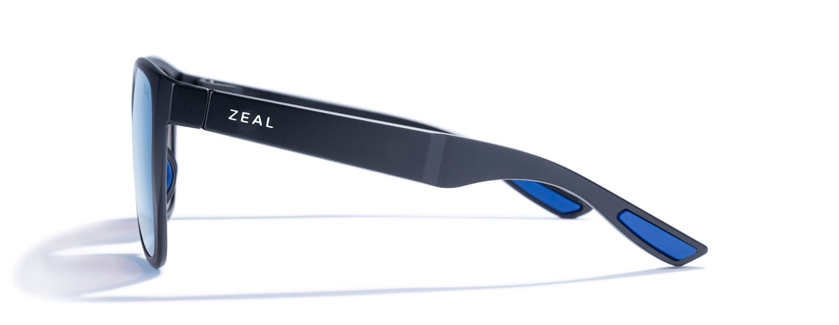 Zeal Minturn 12555 Matte Black/Horizon Blue - Blue Star Eyewear