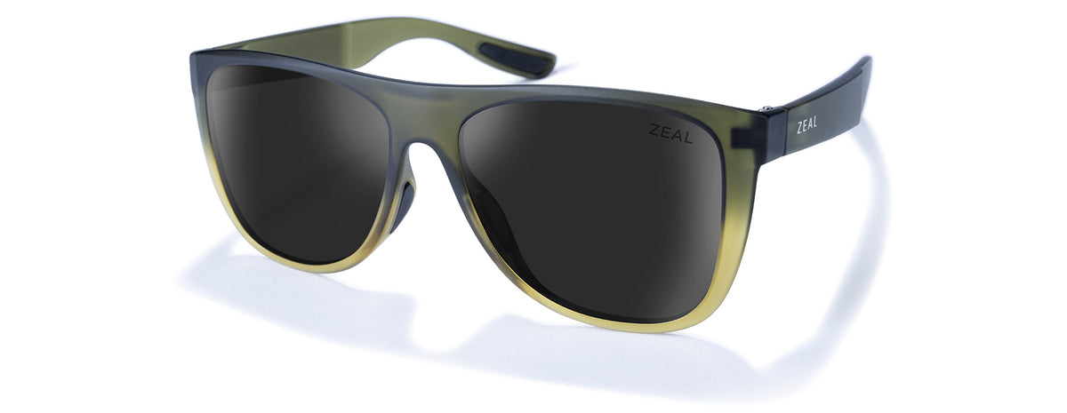 Zeal Minturn 12556 Olive Green/Dark Grey - Blue Star Eyewear