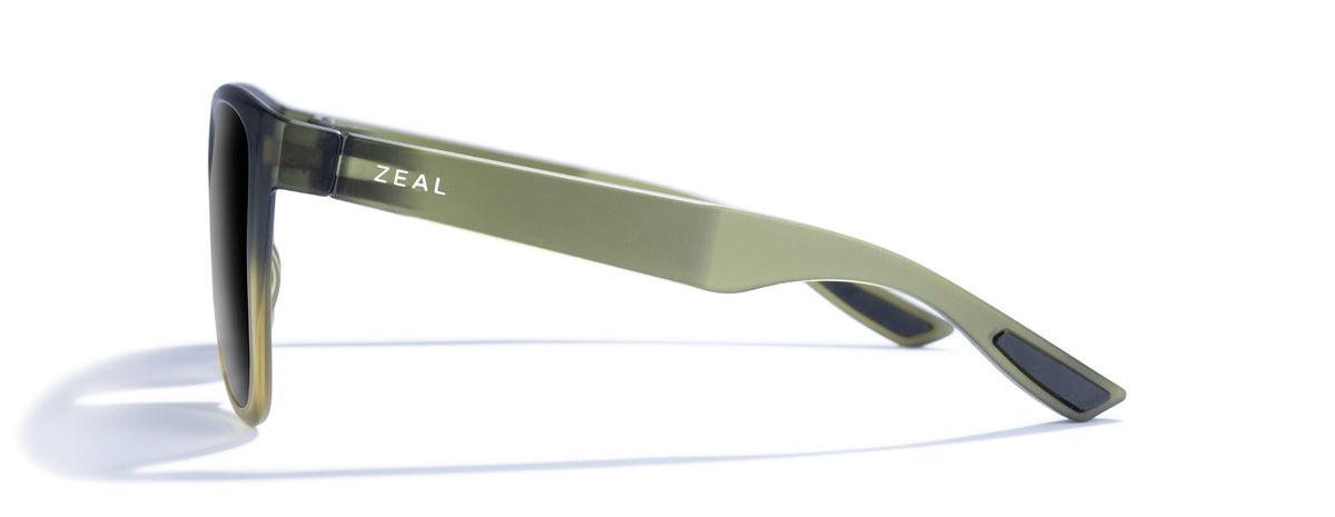 Zeal Minturn 12556 Olive Green/Dark Grey - Blue Star Eyewear