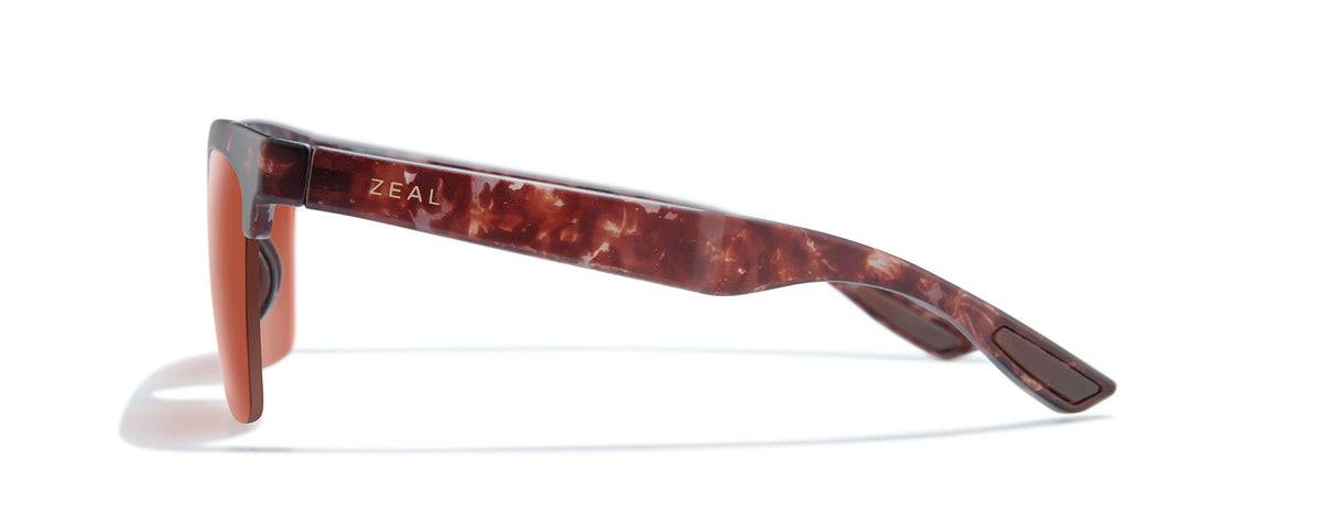 Zeal Palisade 11749 Matte Red Tortoise/Rose - Blue Star Eyewear