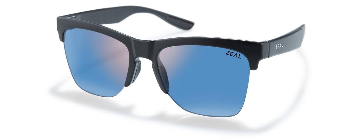 Zeal Palisade 11750 Matte Black/Horizon Blue - Blue Star Eyewear