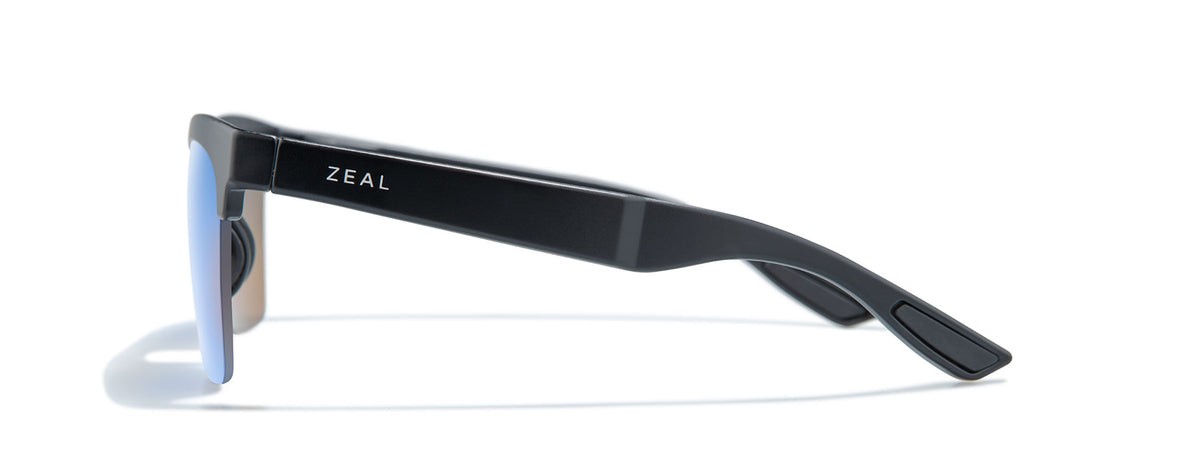 Zeal Palisade 11750 Matte Black/Horizon Blue - Blue Star Eyewear
