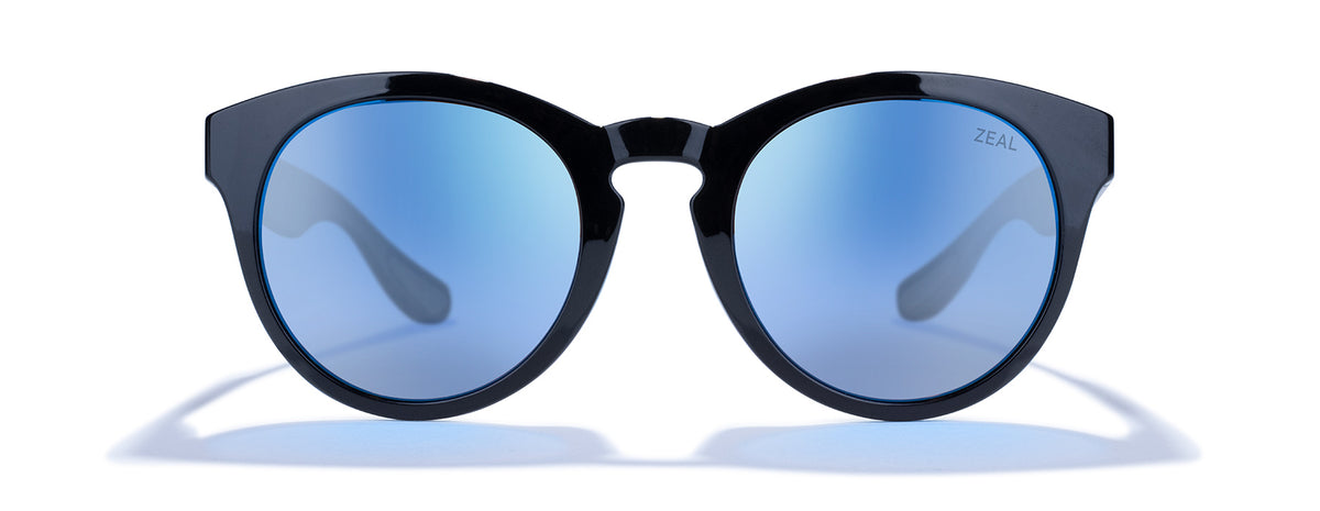 Zeal Paonia 12559 Gloss Black/Horizon Blue - Blue Star Eyewear