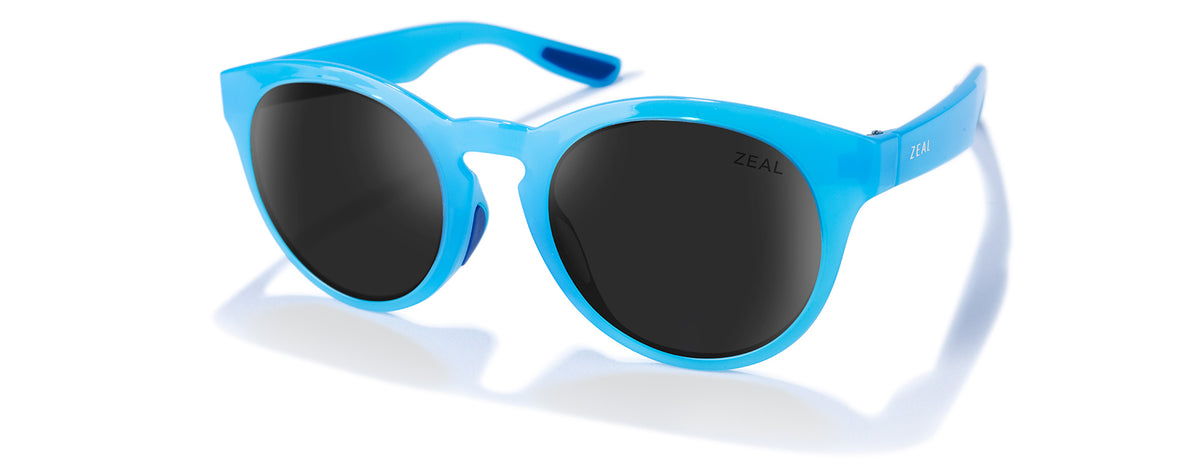 Zeal Paonia 12561 Cyan/Dark Grey - Blue Star Eyewear