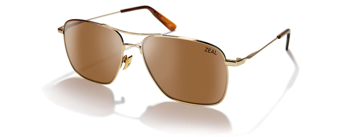 Zeal Pescadero 12007 Gold/Copper - Blue Star Eyewear