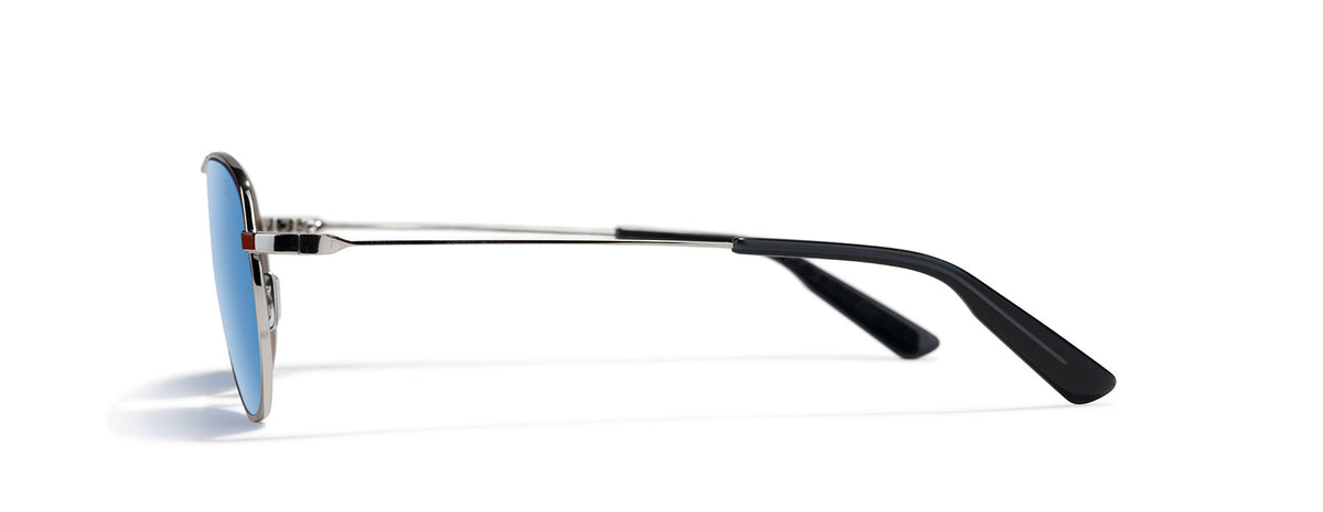 Zeal Pescadero 12008 Silver/Horizon Blue - Blue Star Eyewear