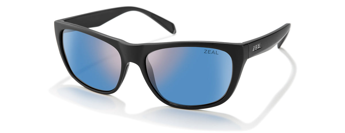 Zeal Quandary 11854 Matte Black/Horizon Blue - Blue Star Eyewear