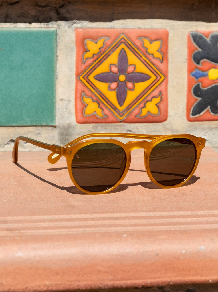Raen Remmy 100U161REM Honey/Bottle Green - Blue Star Eyewear