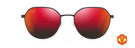 Maui Jim  Hukilau RM845-02UTD Black Matte Man Utd / Hawaii Lava â„¢ Polarised - Blue Star Eyewear