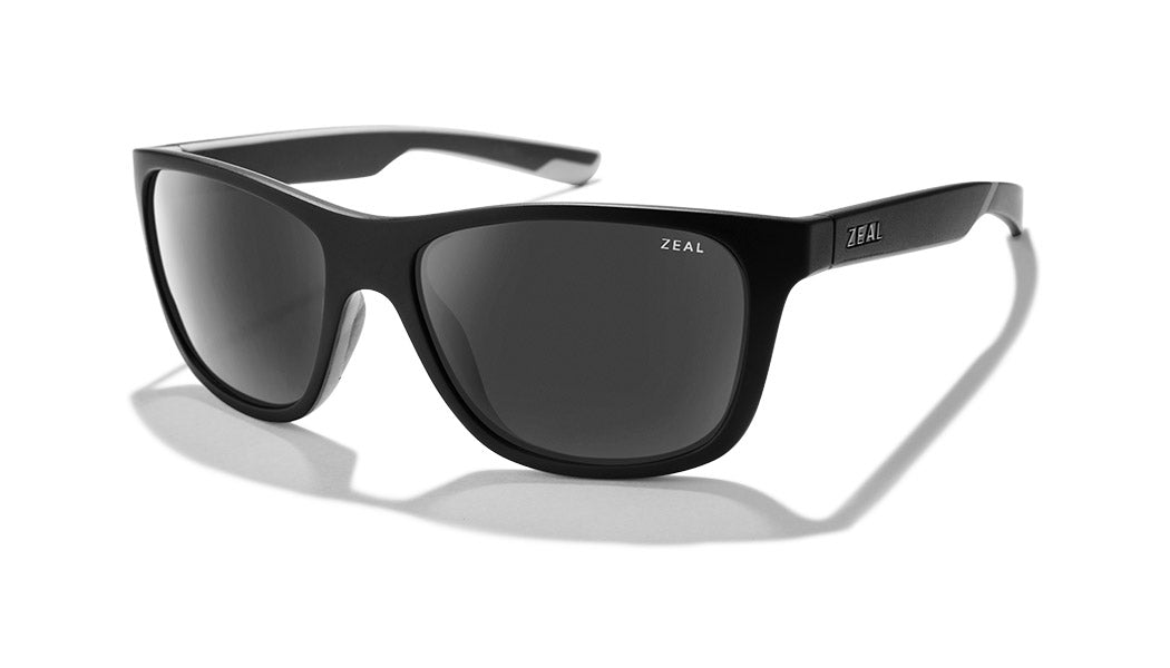 Zeal Radium 11433 Matte Black/Dark Grey - Blue Star Eyewear