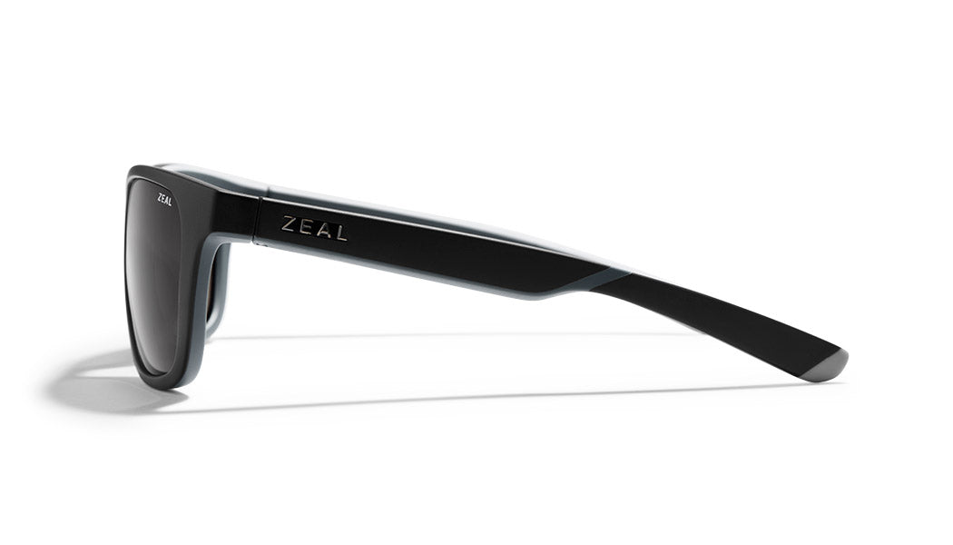 Zeal Radium 11433 Matte Black/Dark Grey - Blue Star Eyewear