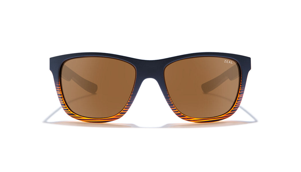 Zeal Radium 11434 Torched Woodgrain/Copper - Blue Star Eyewear