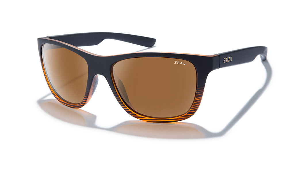 Zeal Radium 11434 Torched Woodgrain/Copper - Blue Star Eyewear
