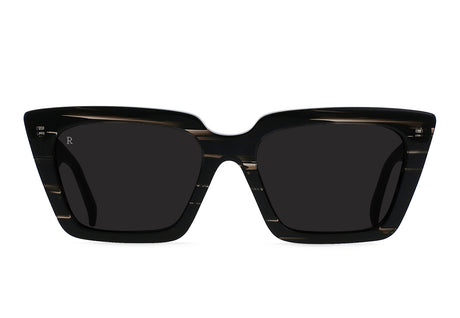 Raen Keera 100W222KRA Licorice/Dark Smoke - Blue Star Eyewear