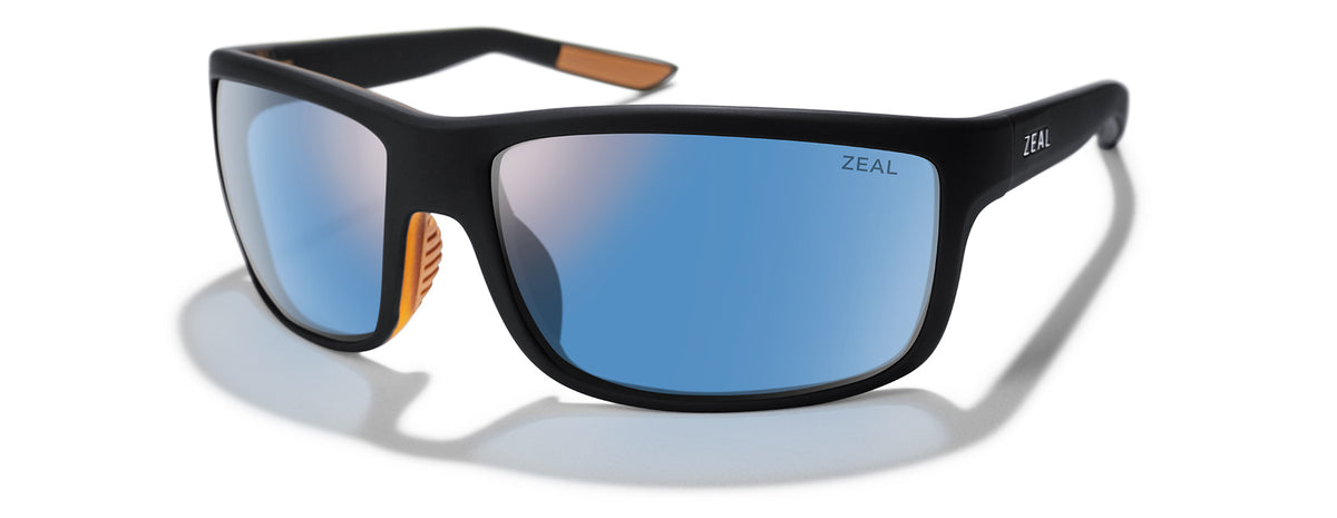 Zeal Red Cliff 12038 Pitch Black/Horizon Blue - Blue Star Eyewear