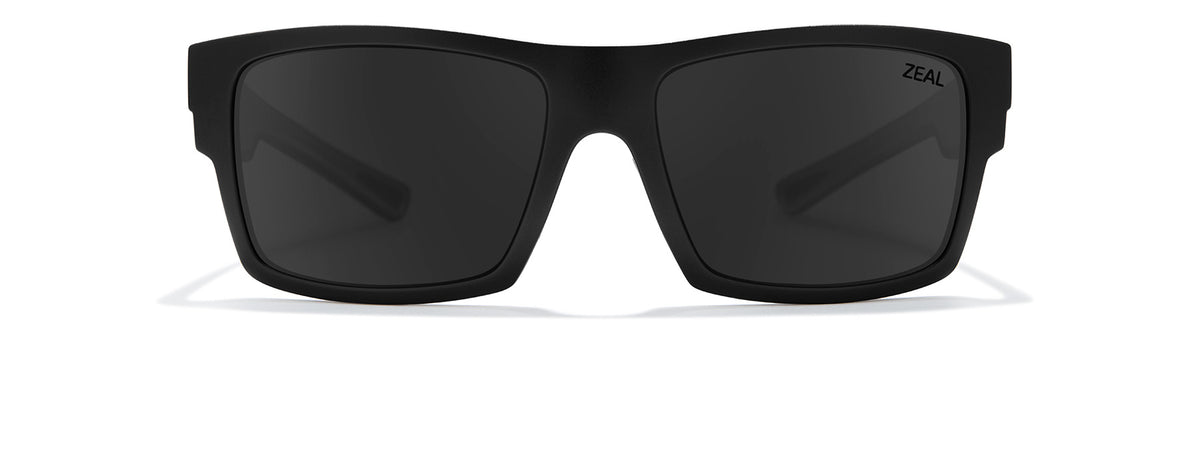 Zeal Ridgway 11684 Matte Black/Dark Grey - Blue Star Eyewear