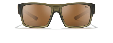 Zeal Ridgway 11685 Matte Khaki/Copper - Blue Star Eyewear