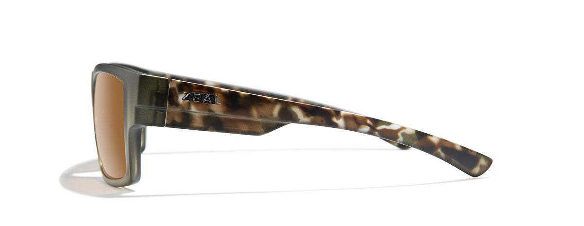 Zeal Ridgway 11685 Matte Khaki/Copper - Blue Star Eyewear