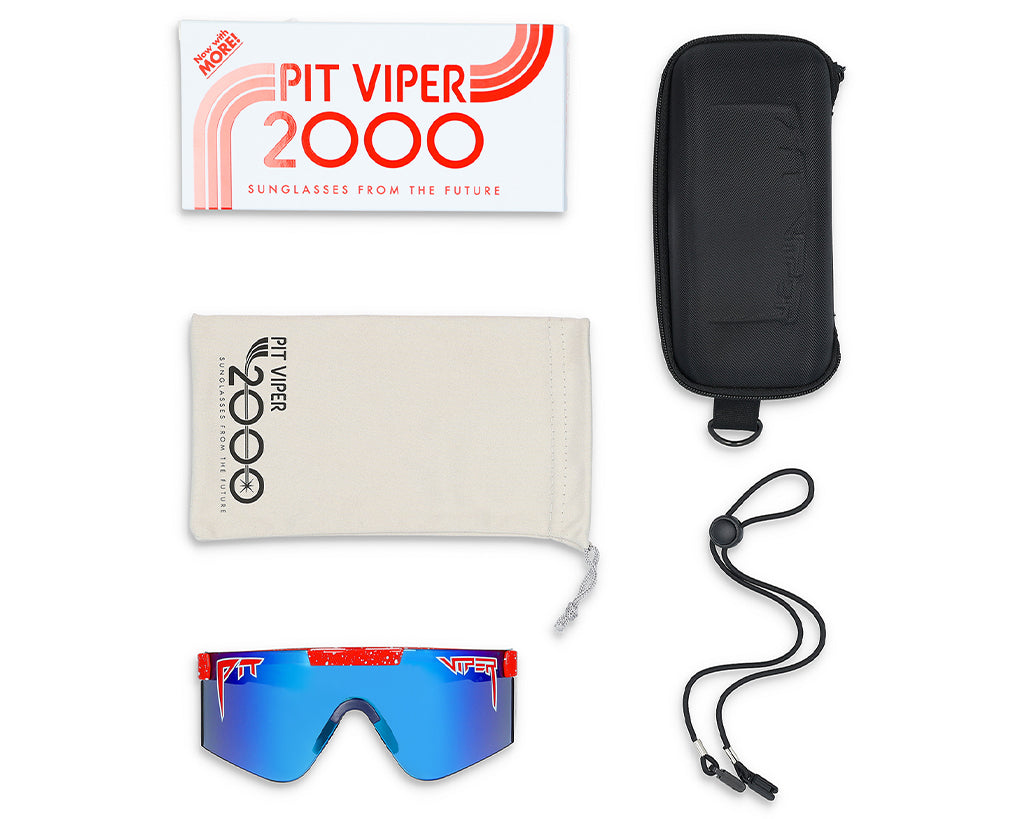 Pit Viper The Basketball Team 2000's - Blue Star Eyewear