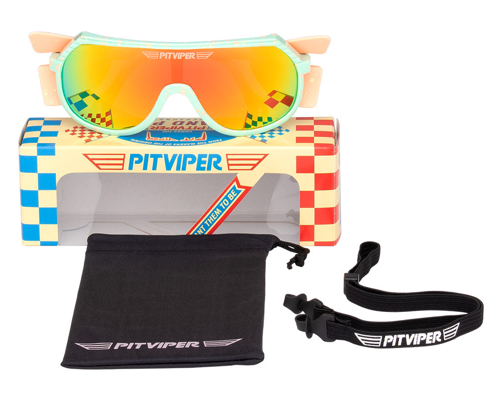 Pit Viper The Peaches and Green Grand Prix - Blue Star Eyewear